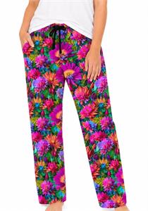 Pull On Rainbow Petals Lounge Pants